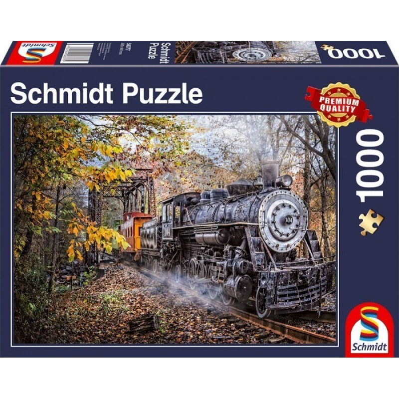 Schmidt Puzzle 1000 Pcs Fascination Railroad 58377
