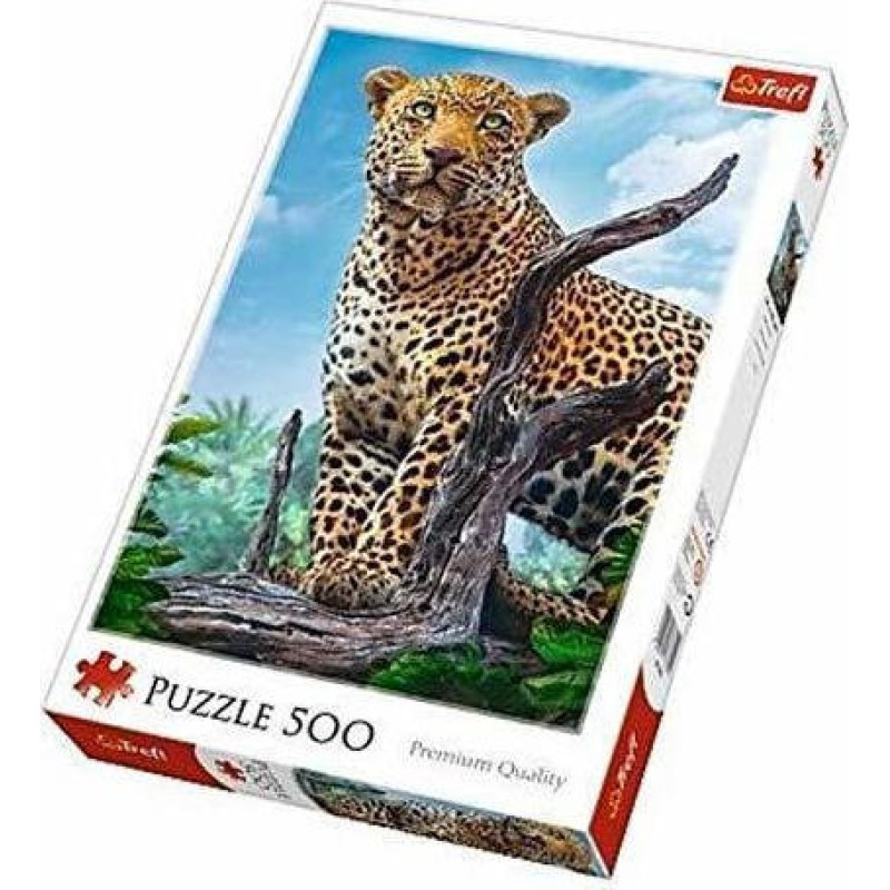 Trefl - Puzzle Wild Leopard 500 Pcs 37332