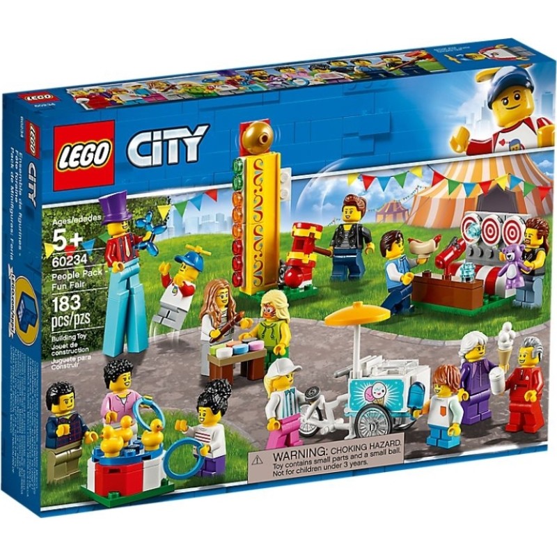 LEGO City Πακέτο Με Ανθρώπους – Διασκέδαση Στο Λούνα Παρκ 60234