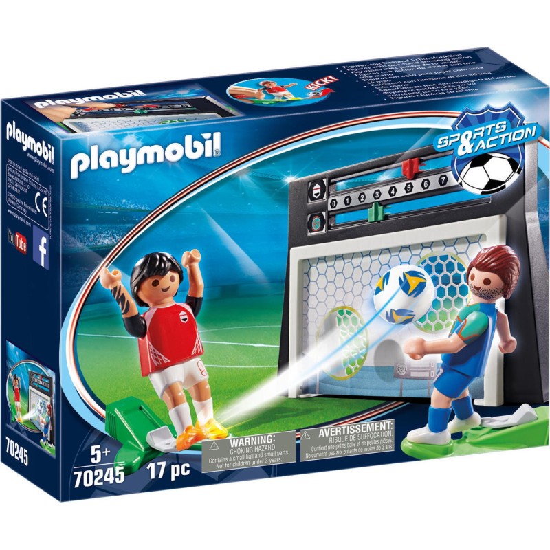 Playmobil Sports & Action - Σετ Εξάσκησης Ποδοσφαίρου Πίνακας Αποτελεσμάτων 70245