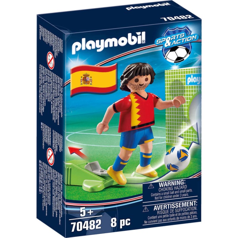 Playmobil Sports & Action - Ποδοσφαιριστής Εθνικής Ισπανίας 70482
