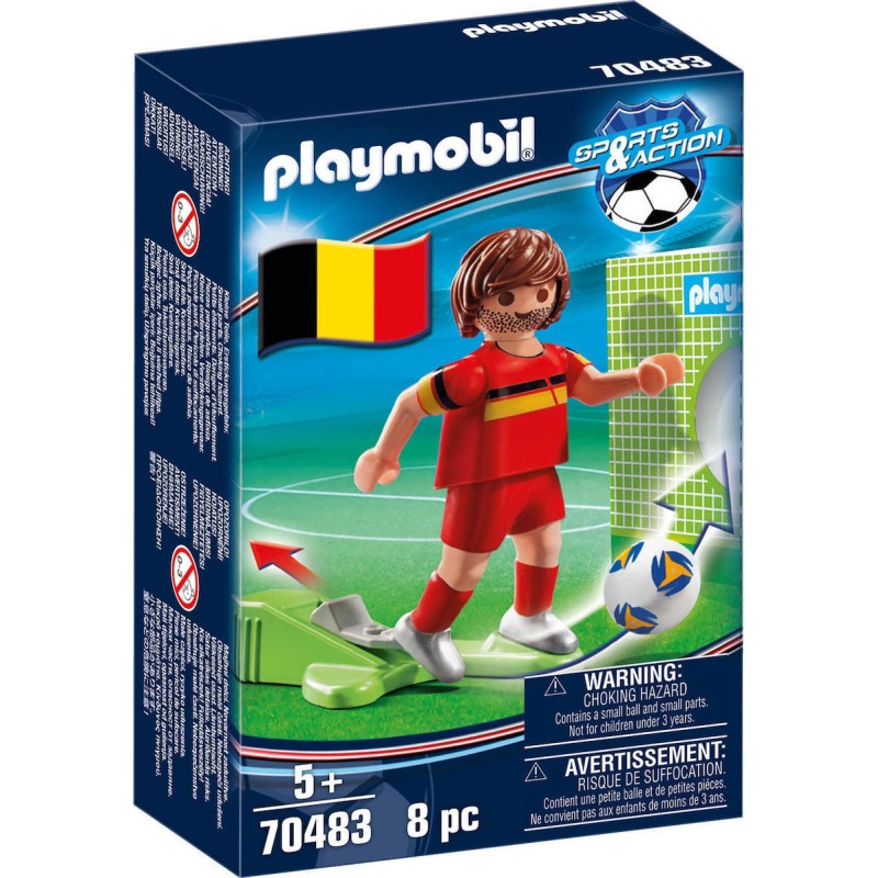 Playmobil Sports & Action - Ποδοσφαιριστής Εθνικής Βελγίου 70483