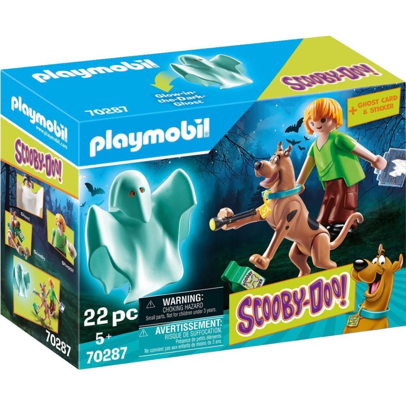 Playmobil Scooby-Doo - Ο Σκούμπι Και Ο Σάγκι Με Ένα Φάντασμα 70287
