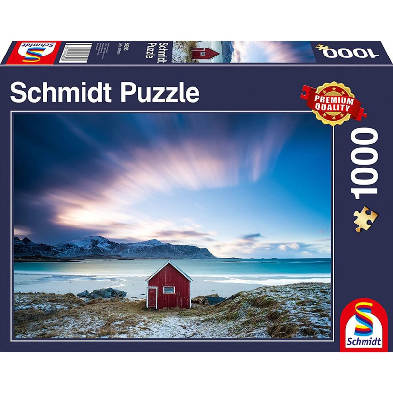 Schmidt Puzzle 1000 Pcs Καλύβα στις Ακτές του Ατλαντικού 58395