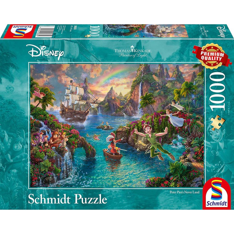 Schmidt Puzzle 1000 Pcs Disney, Peter Pan 59635