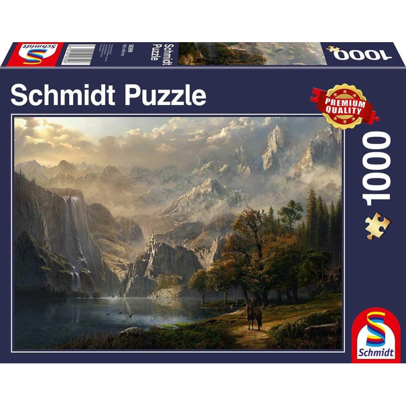 Schmidt Puzzle 1000 Pcs Ειδυλλιακοί Καταρράκτες 58399