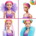 Mattel Barbie - Color Reveal, Hair Feature, Μωβ HBG39 (HBG38)