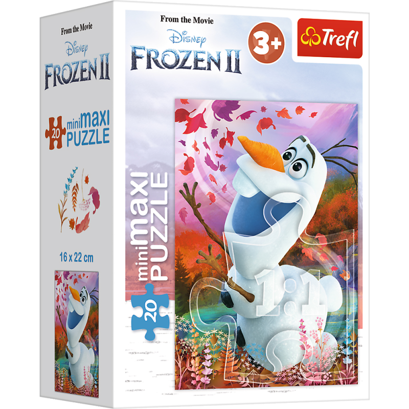 Trefl - Mini Puzzle Maxi, Friendship In Frozen 20 Pcs 21082