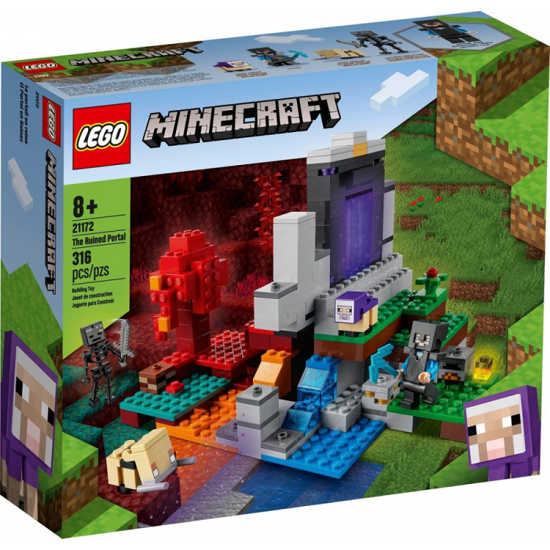 Lego Minecraft - The Ruined Portal 21172