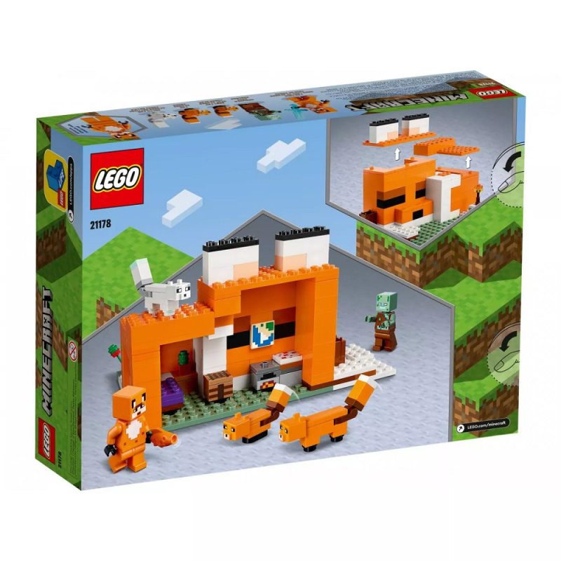 Lego Minecraft - The Fox Lodge 21178
