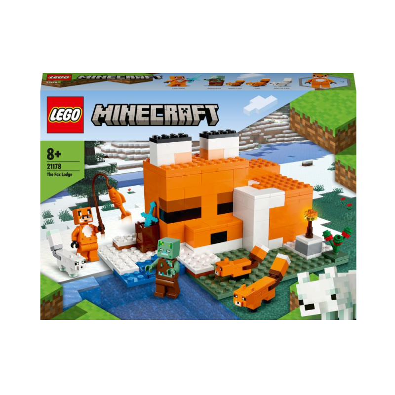 Lego Minecraft - The Fox Lodge 21178