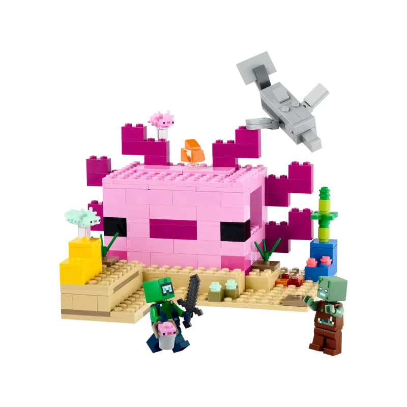 Lego Minecraft - The Axolotl House 21247