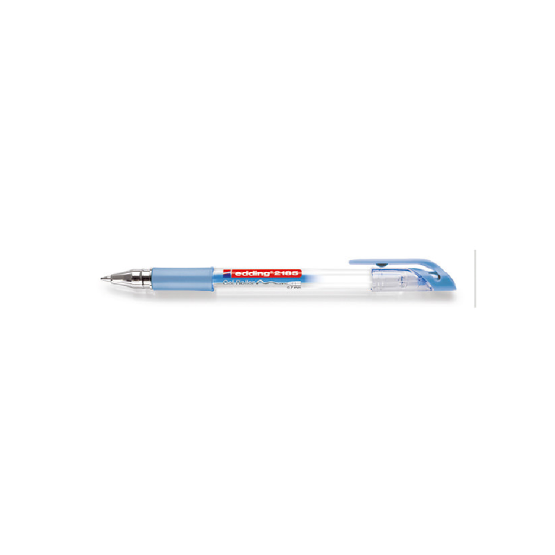 Edding - Στυλό Gel Roller 2185 0.7mm Μεταλλικό Σκούρο Μπλε 2185-73