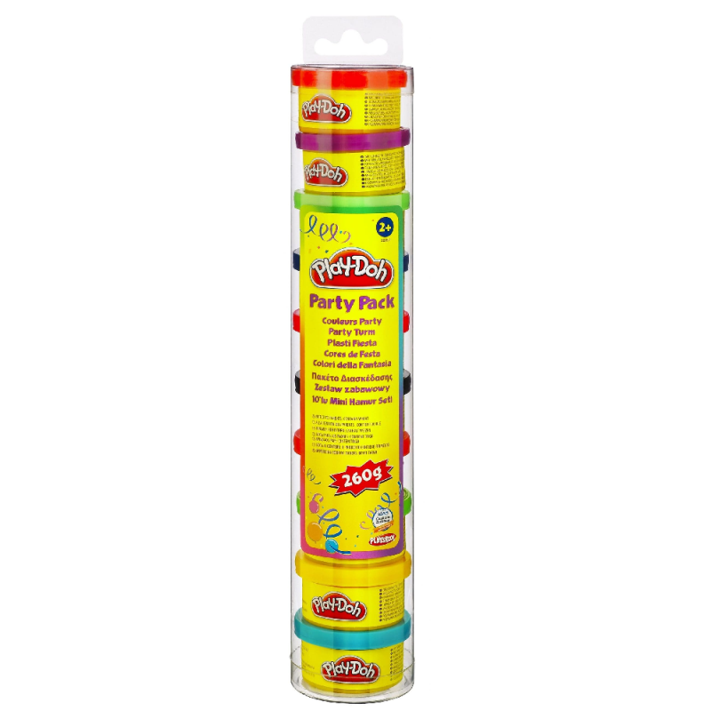 Hasbro - Play-Doh Πλαστοζυμαράκια Party Mini 10 Βαζάκια 260gr 22037