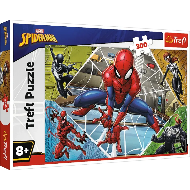 Trefl - Puzzle, Brilliant Spiderman 300 Pcs 23005