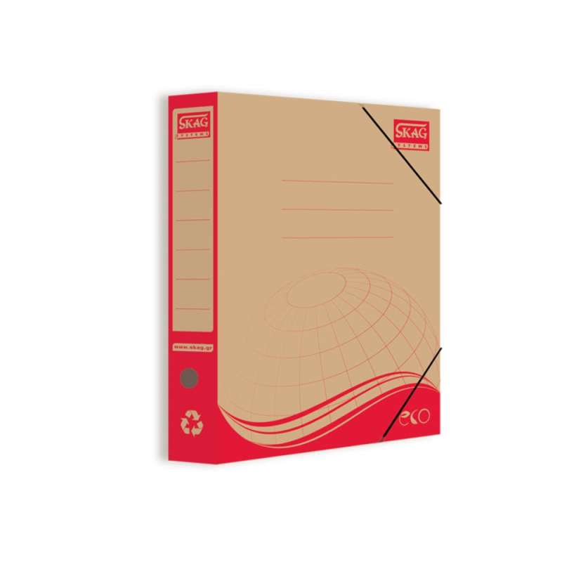 Skag - Κουτί Λάστιχο, Οικολογικό Οντουλέ 5,5cm Κόκκινο 233118