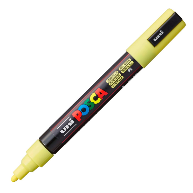 Uniball - Μαρκαδοράκι Posca PC-5M 1.8-2.5 mm Sunshine Yellow P2 249253