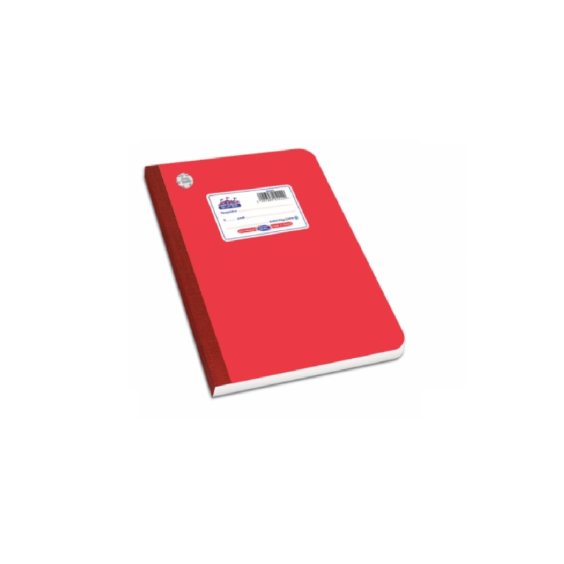Skag - Τετράδιο Λινόδετο Super Διεθνές, Κόκκινο 17 x 24 cm 60 Φύλλα 251129