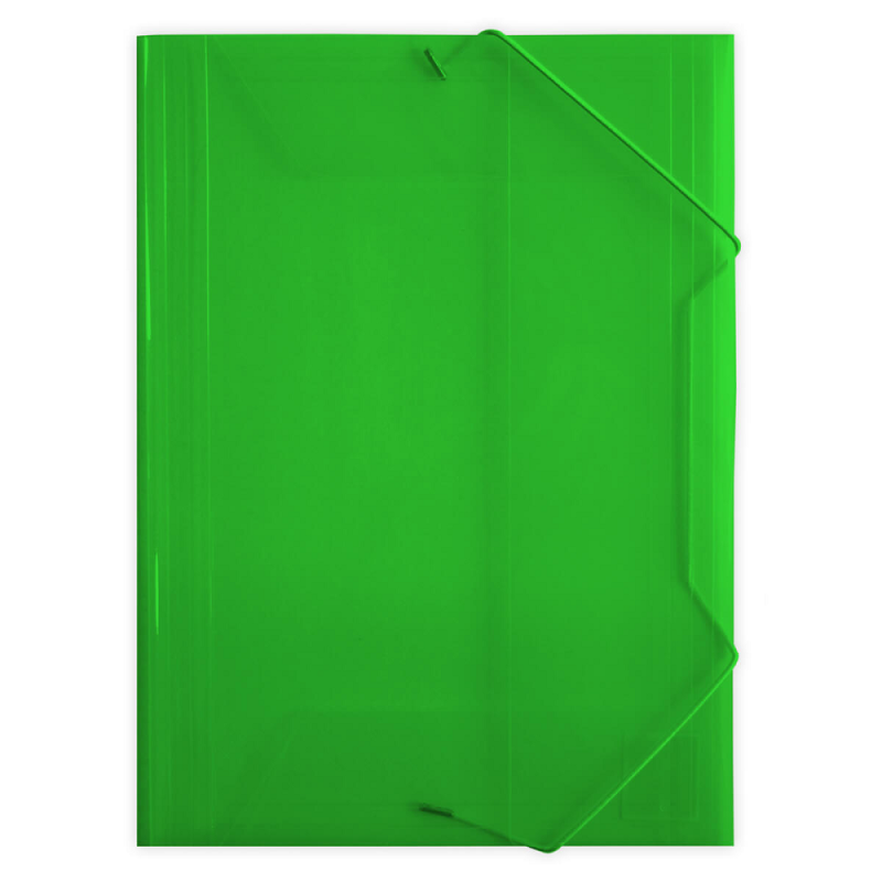 Salko Paper - Ντοσιέ Με Λάστιχο, Neon Green 2516
