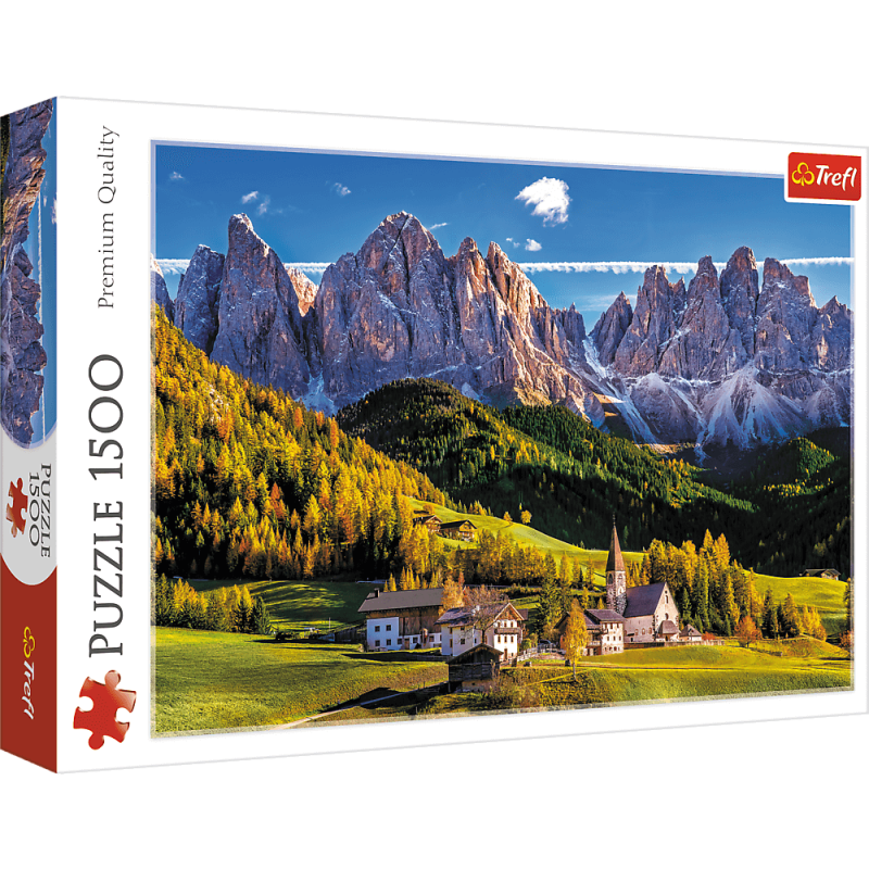 Trefl – Puzzle Val Di Funes Valley, Dolomites, Italy 1500 Pcs 26163