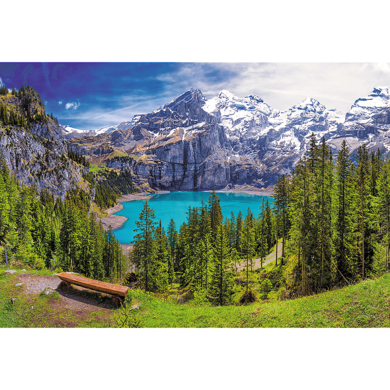 Trefl – Puzzle Lake Oeschinen, Alps, Switzerland 1500 Pcs 26166