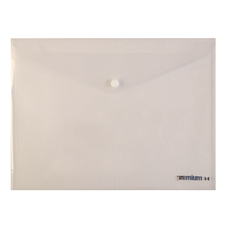 A&G Paper - Φάκελος Κουμπί A5, Διαφανές Λευκό 26382