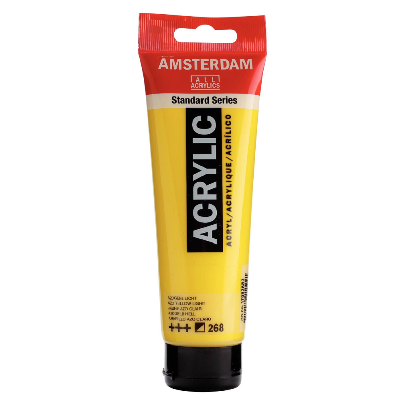 Royal Talens - Ακρυλικό Χρώμα Amsterdam Standard, Azo Yellow Light (268) 120 ml 17092682