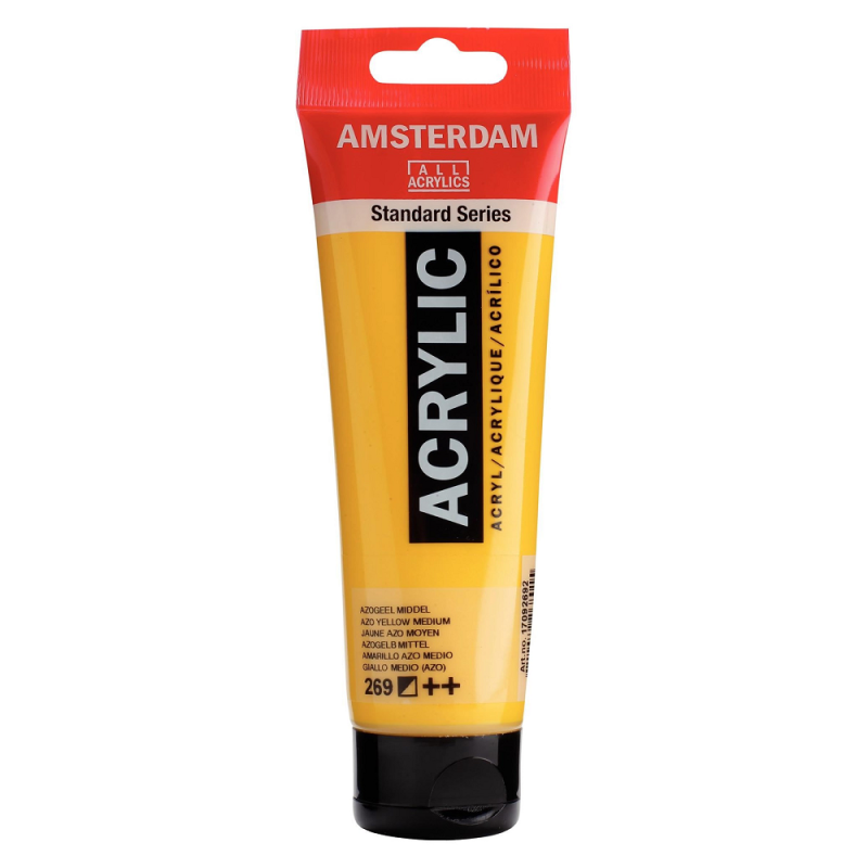 Royal Talens - Ακρυλικό Χρώμα Amsterdam Standard, Azo Yellow Medium (269) 120 ml 17092692