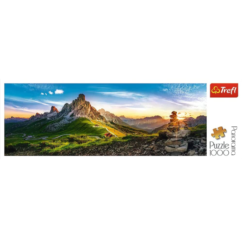 Trefl - Puzzle Panorama, Passo di Giau 1000 pcs 29038