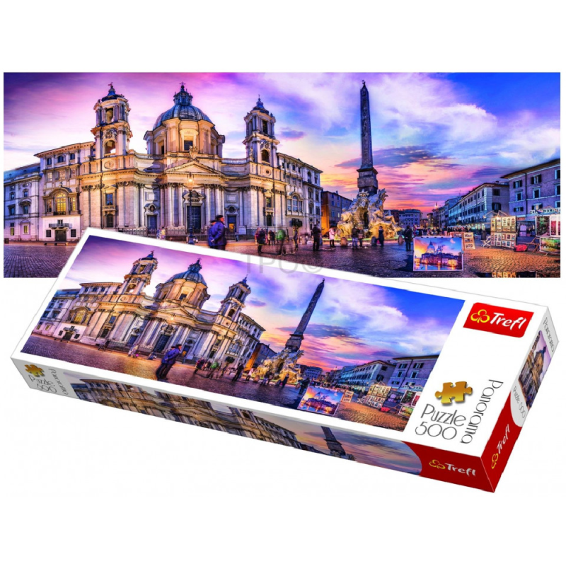 Trefl - Puzzle Panorama, Piazza Navona , Rome 500 pcs 29501
