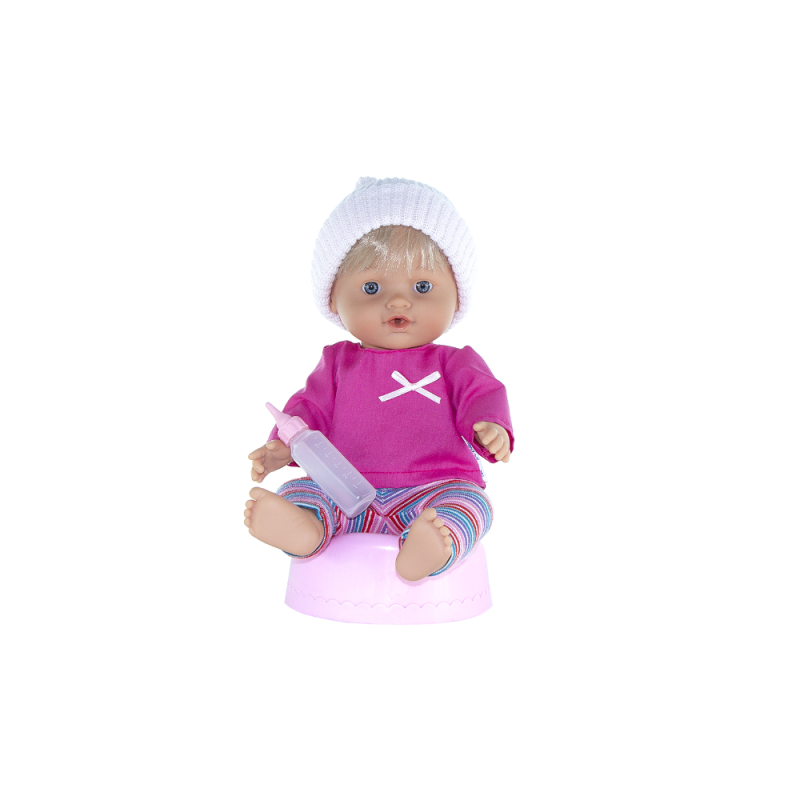 Magic Baby - Κούκλα Μωρό Με Γιογιο Red Hat 30εκ MB30003