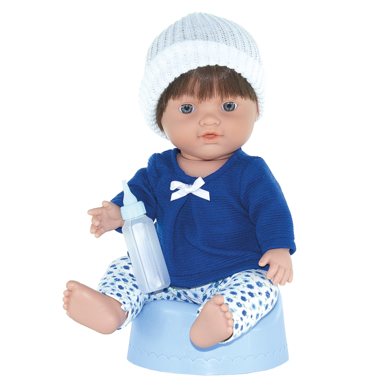 Magic Baby - Κούκλα Μωρό Με Γιογιο White Hat 30 εκ MB30004