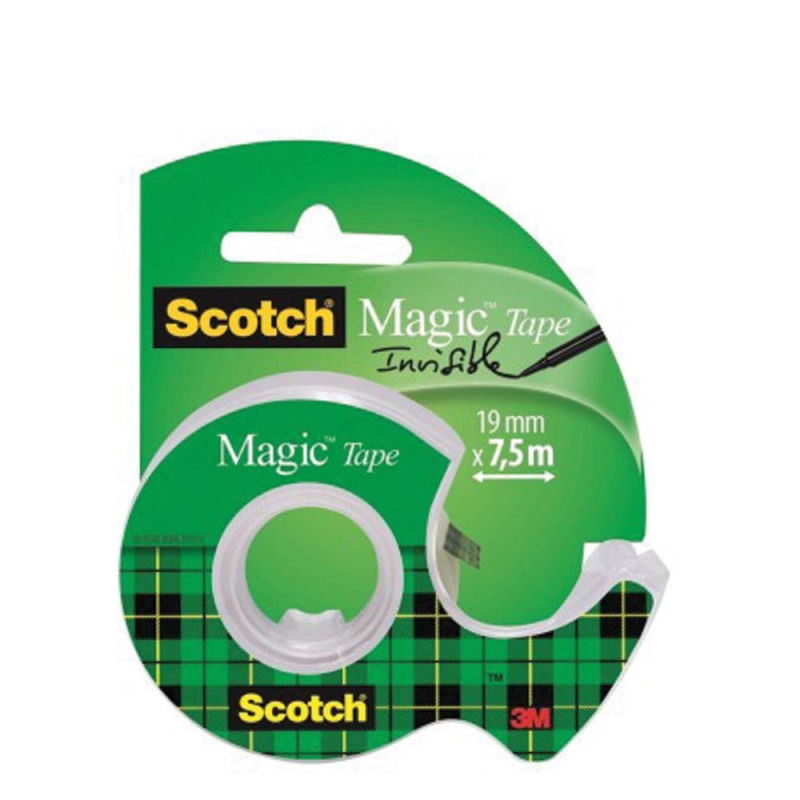 3M - Βάση Σελοτέιπ Mini Scotch Magic + 1 Ταινία Magic 19mmX7.5m 3010014762