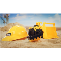 Nikko, Rhino Construction - Buliding Machines Sand Set, Με Κράνος, Καινούργιο Φτυάρι Και Τσουγκράνα, Φορτωτής Τροχών 30102 (30100)