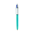 Bic - Στυλό 4 Colours Shine, Γαλάζιο 310421