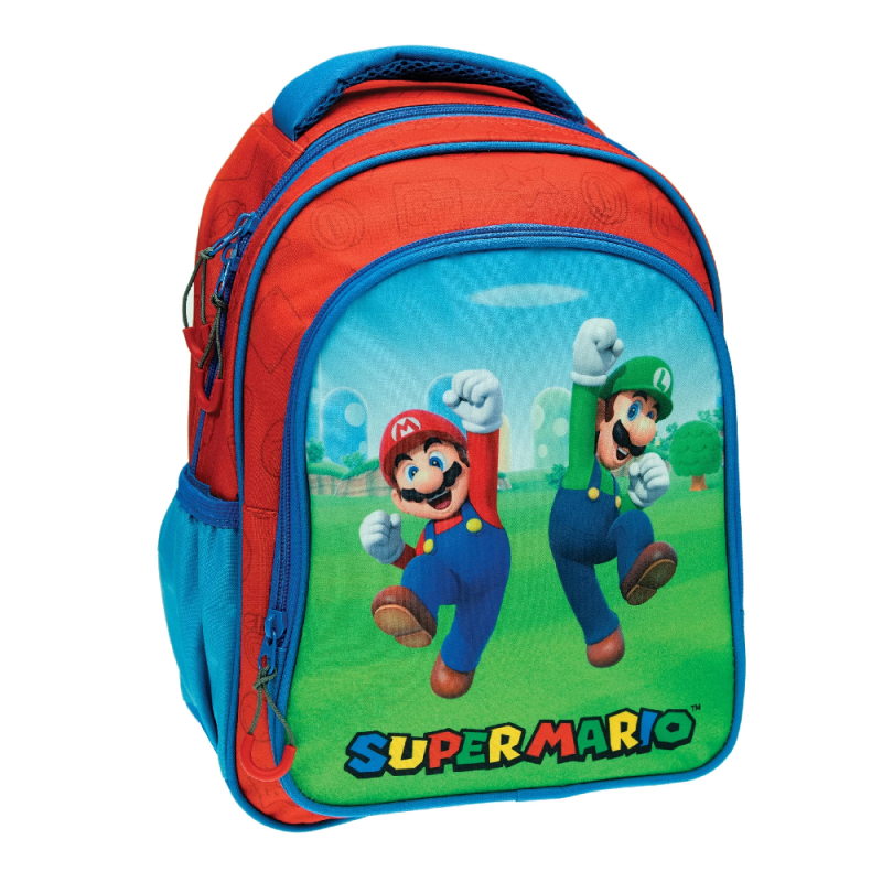 Gim - Τσάντα Πλάτης Νηπιαγωγείου, Super Mario 313-00054