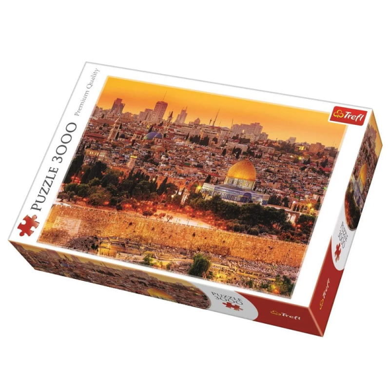 Trefl – Puzzle The Roofs Of Jerusalem 3000 Pcs 33032