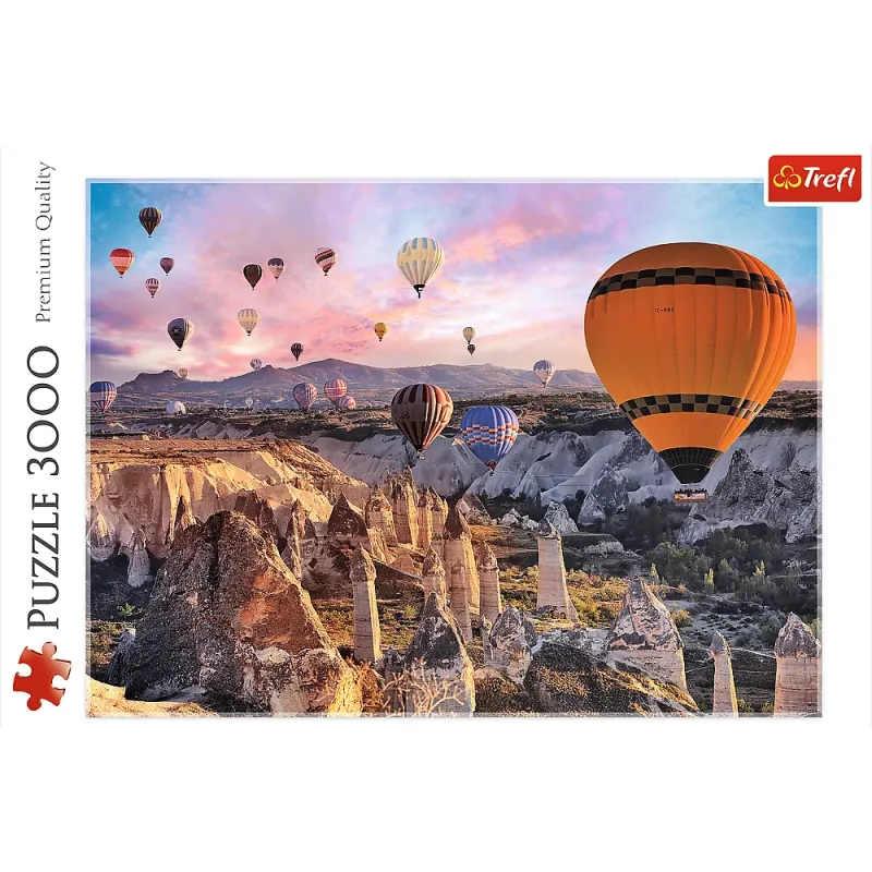 Trefl - Puzzle Balloons Over Cappadocia 3000 Pcs 33059