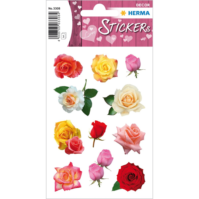 Herma - Αυτοκολλητάκια, Rose Petals 3308