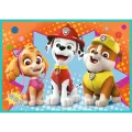 Trefl - Puzzle 4 in 1, Happy Paw Patrol Team 12/15/20/24 Pcs 34346