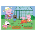 Trefl - Puzzle 4 in 1 Peppa Pig Holiday Memories 12/15/20/24 Pcs 34359