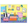 Trefl - Puzzle 4 in 1 Peppa Pig Holiday Memories 12/15/20/24 Pcs 34359