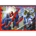 Trefl - Puzzle 4 in 1, The Heroic Spider-Man 35/48/54/70 Pcs 34384