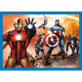 Trefl - Puzzle 4 in 1, Avengers 35/48/54/70 pcs 34386