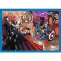 Trefl - Puzzle 4 in 1, Avengers 35/48/54/70 pcs 34386