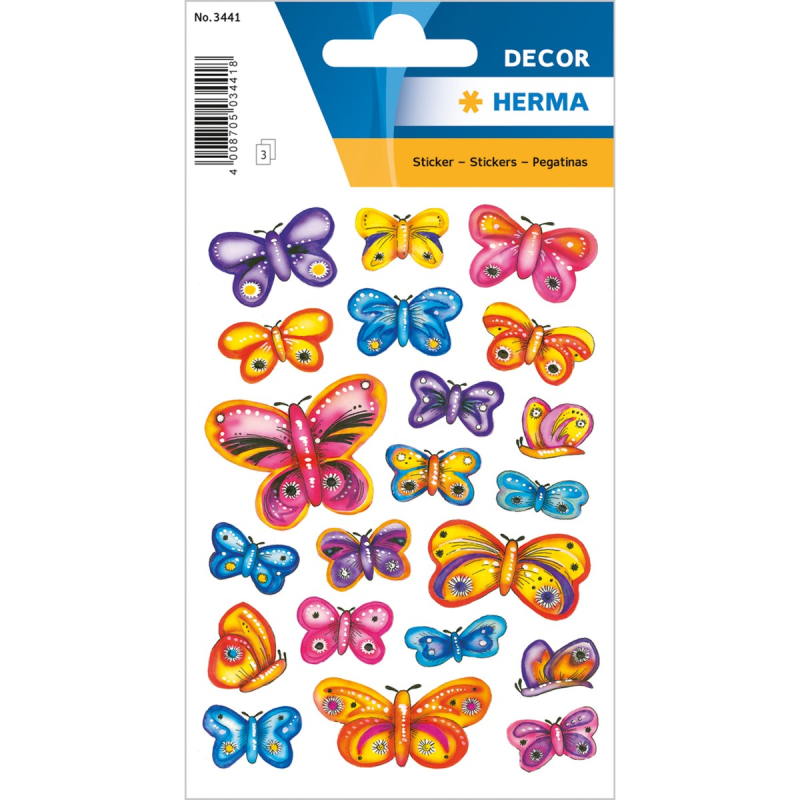 Herma - Αυτοκολλητάκια, Design Butterflies 3441