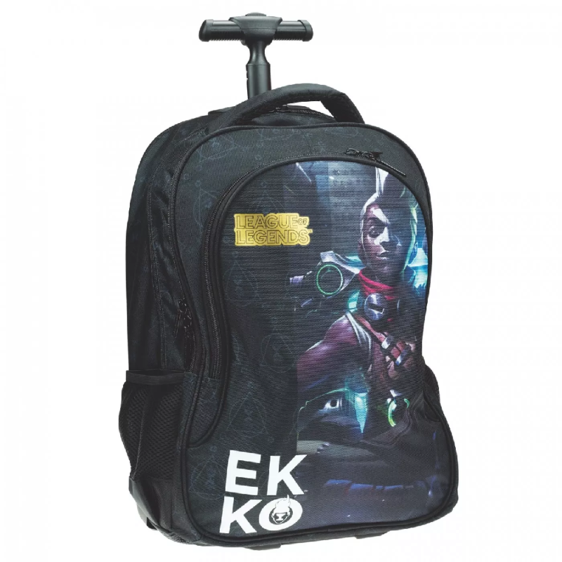 Gim - Σακίδιο Τρόλεϊ Δημοτικού, League Of Legends, Ekko 345-05074 + Δώρο Διορθωτική Ταινία Edding