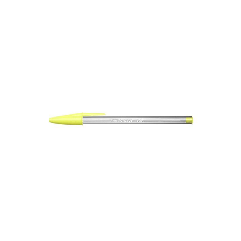 Bic - Στυλό Διαρκείας Cristal Large 1.6 mm Κίτρινο 345618