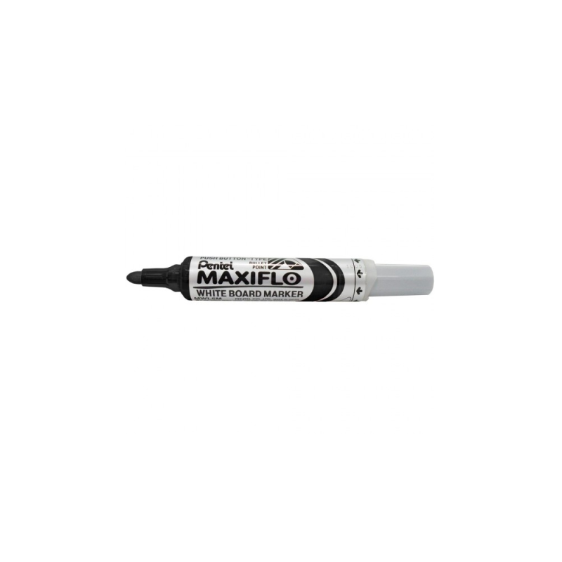 Pentel – Μαρκαδόρος Λευκού Πίνακα Maxiflo, Μαύρο MWL5M-A