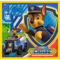 Trefl - Puzzle 3 in 1 Paw Patrol Marshall , Rubble And Chase 20/36/50 Pcs 34839
